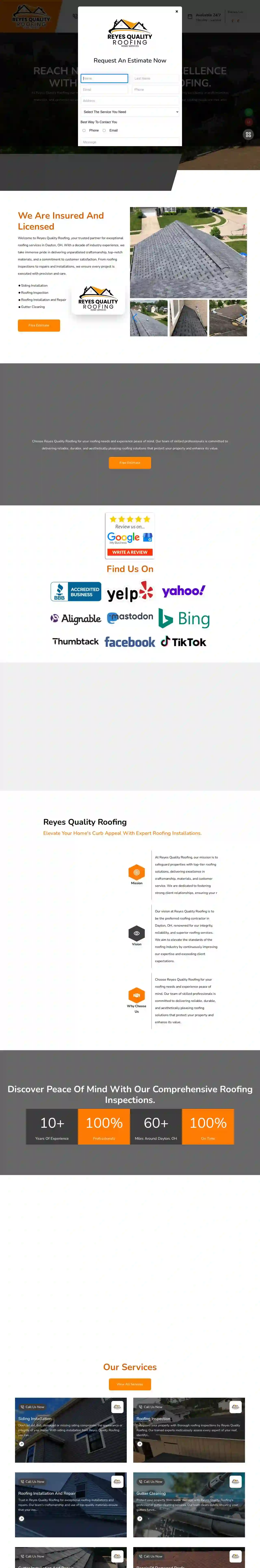 Reyes Quality Roofing