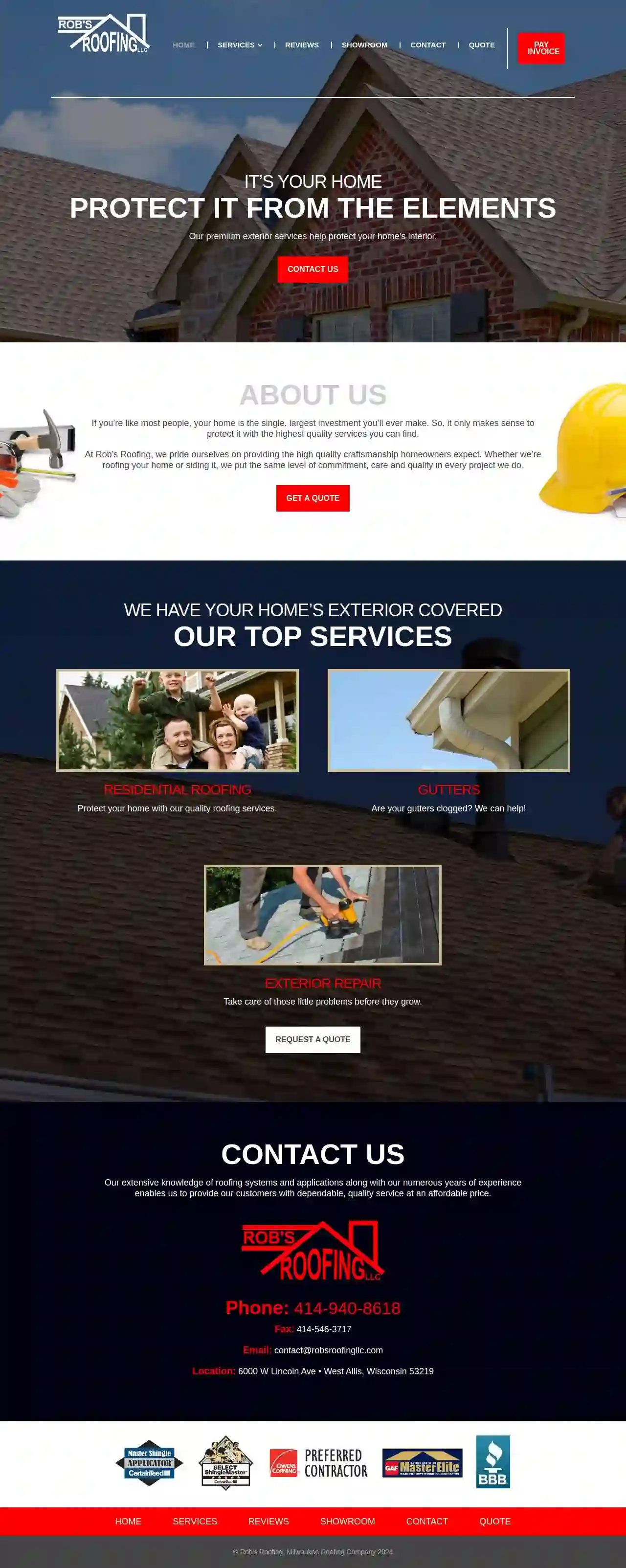 Rob's Roofing LLC