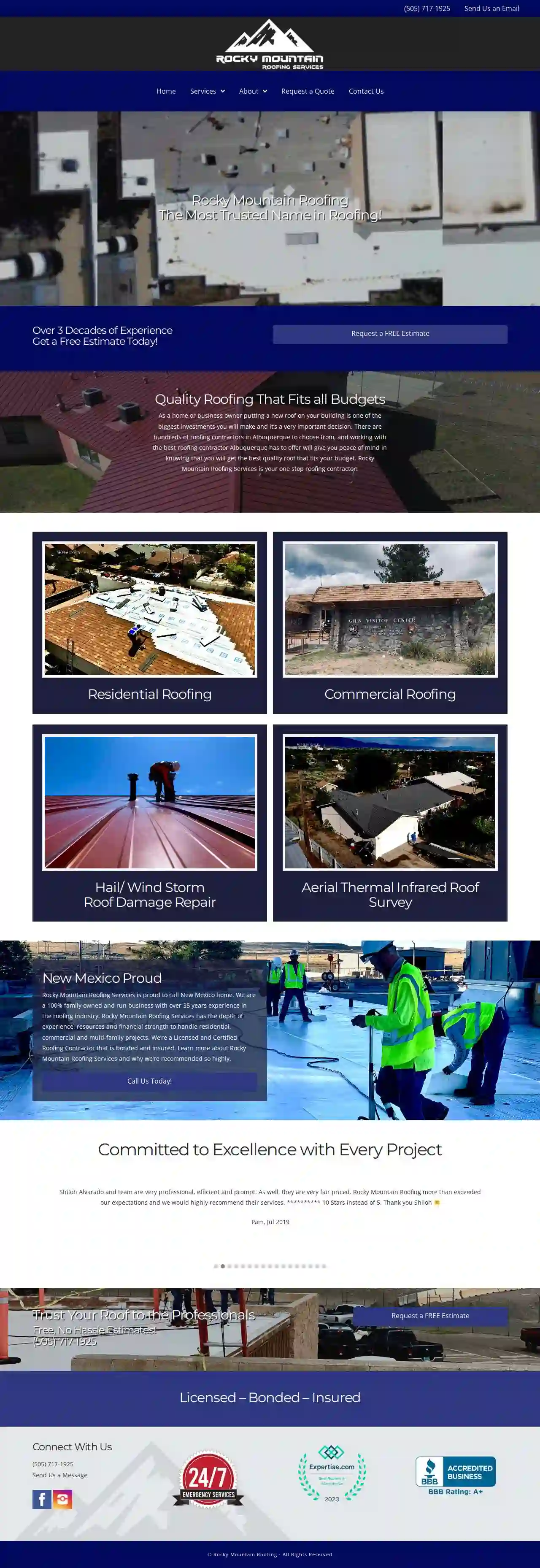 Rocky Mountain Roofing Services