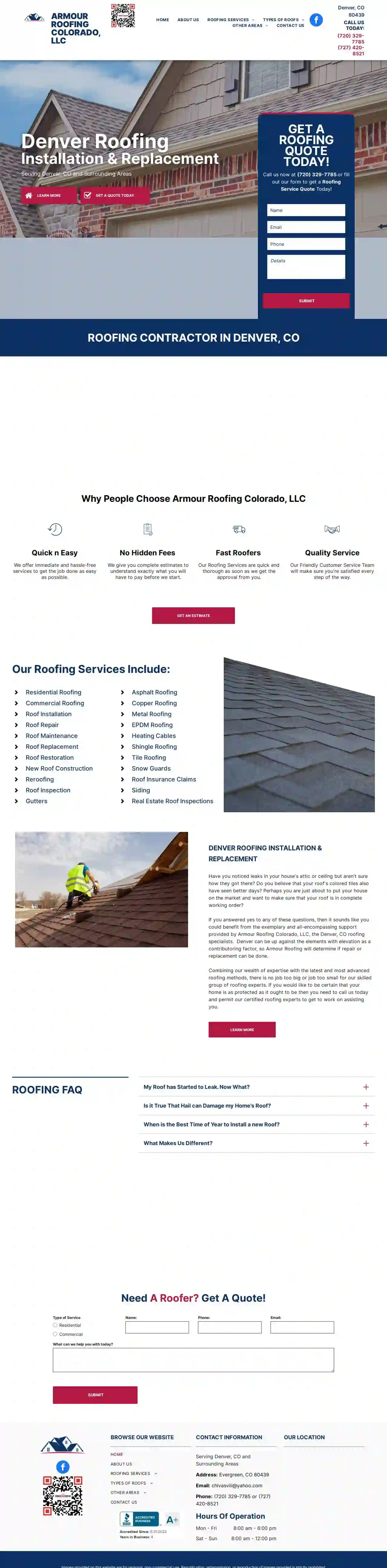 Armour Roofing Colorado, LLC