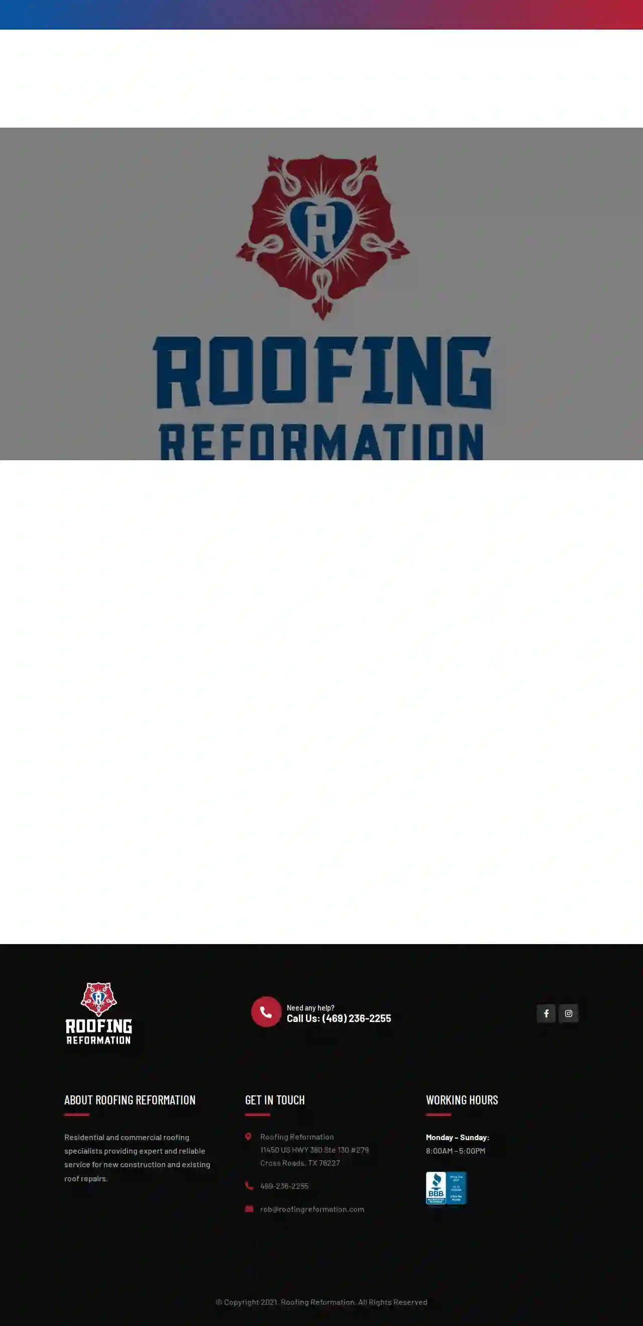 Roofing Reformation