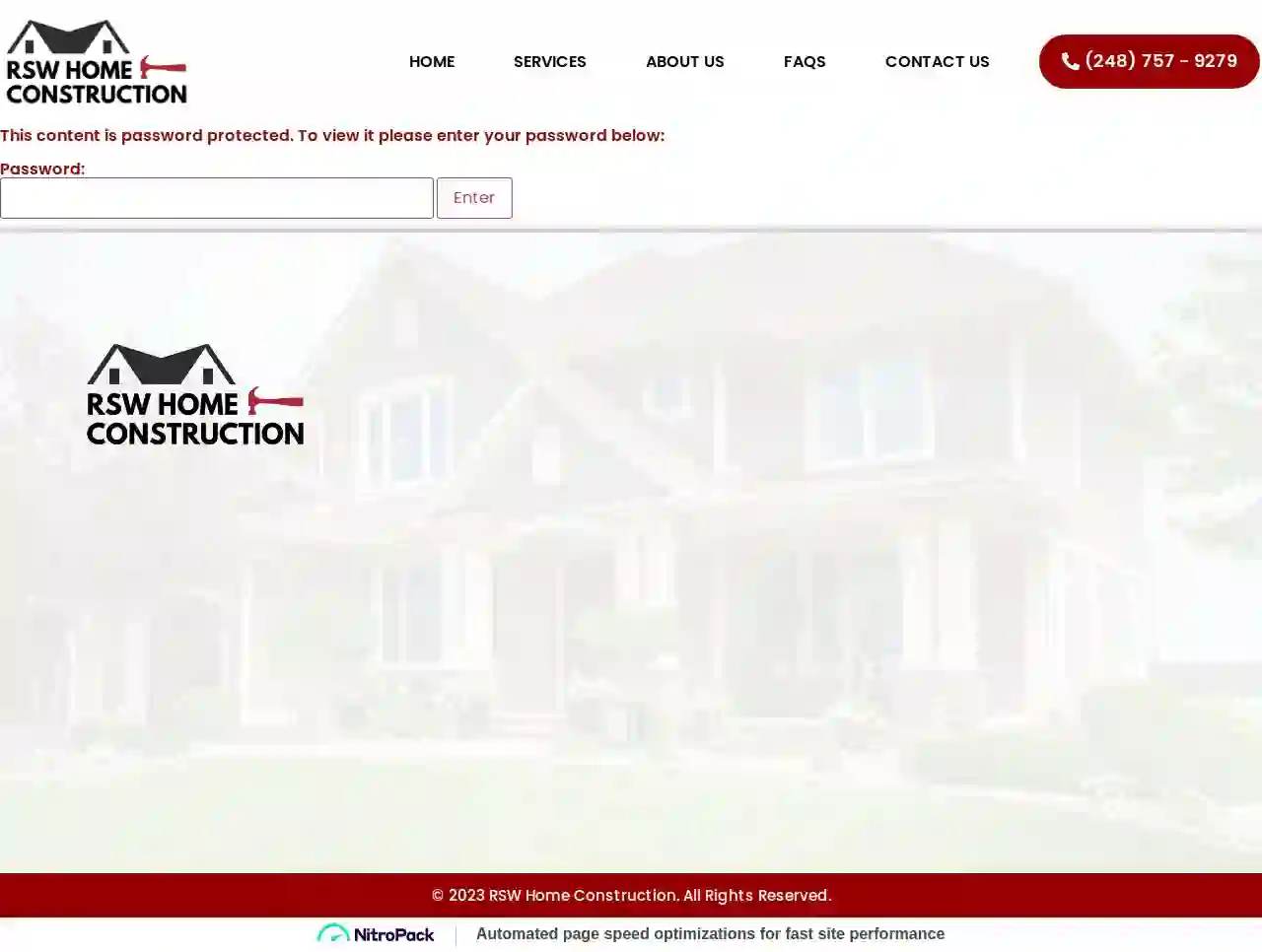 RSW Home Construction