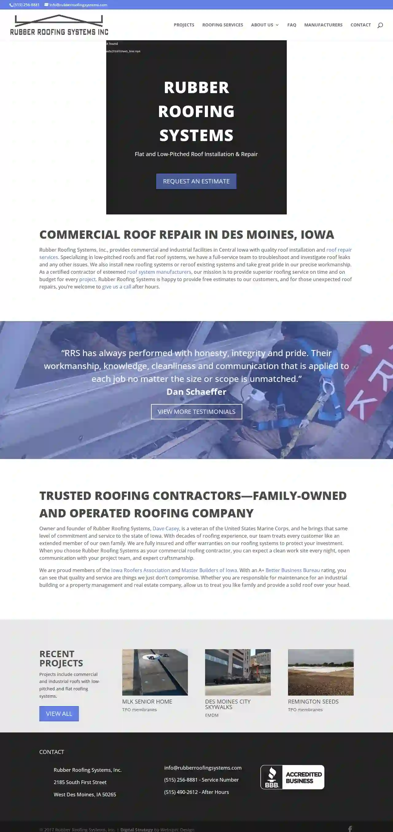 Rubber Roofing Systems Inc