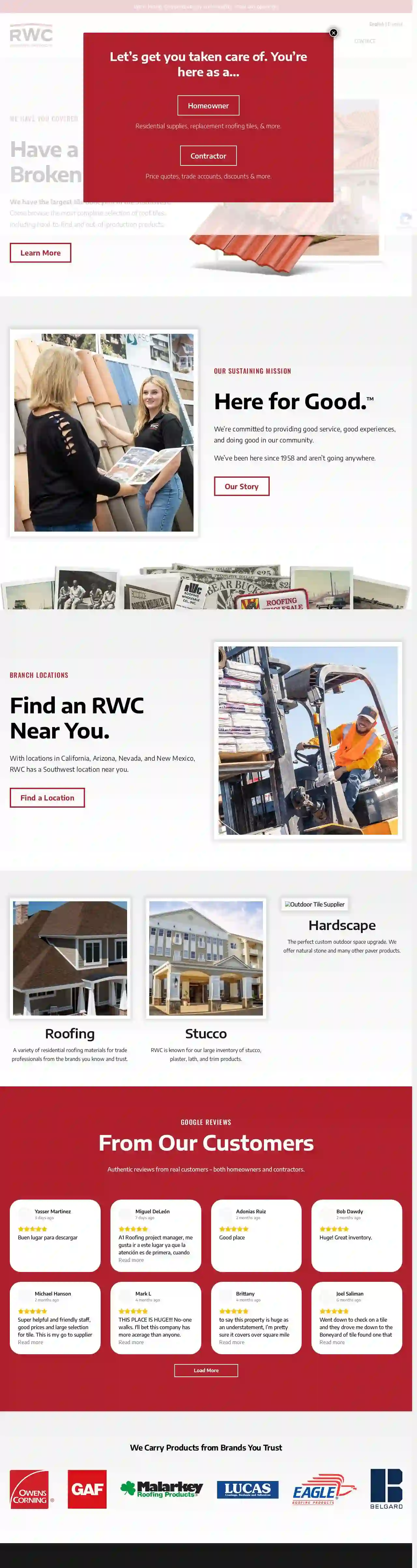 RWC Building Products - Albuquerque