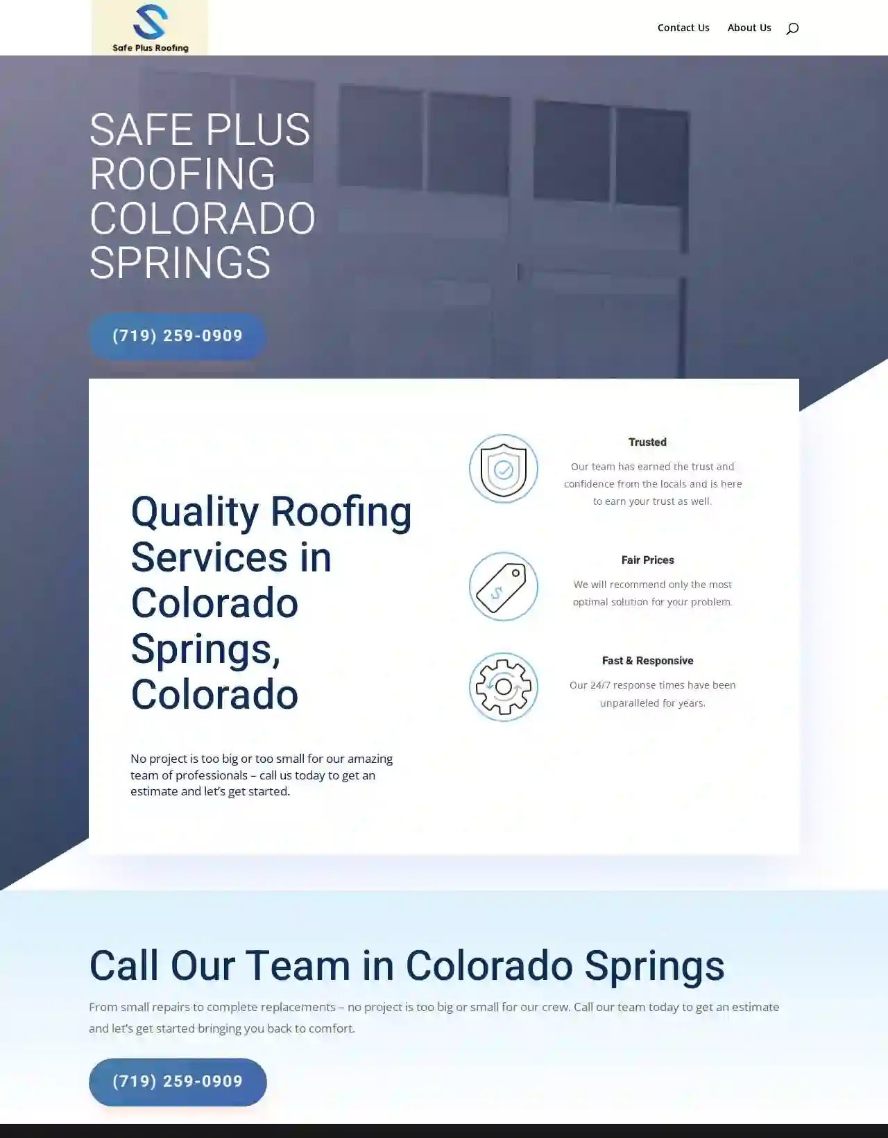 Safe Plus Roofing Colorado Springs