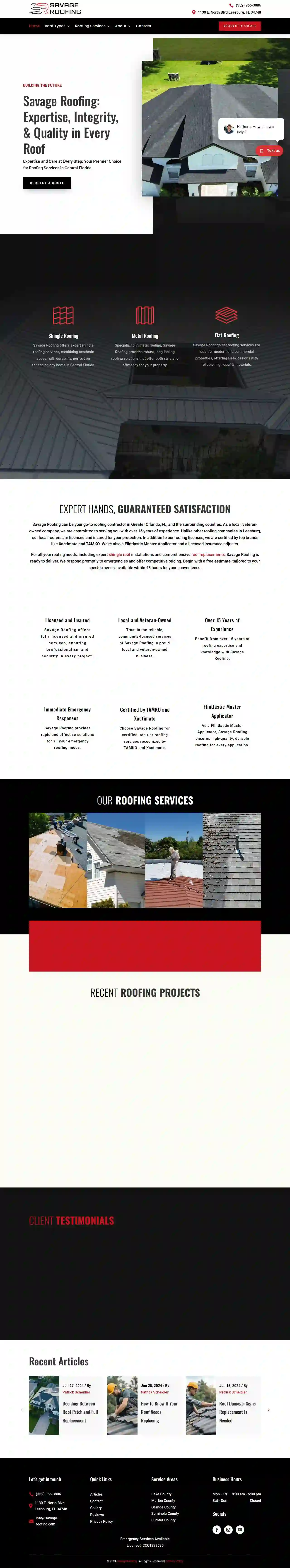 Savage Roofing