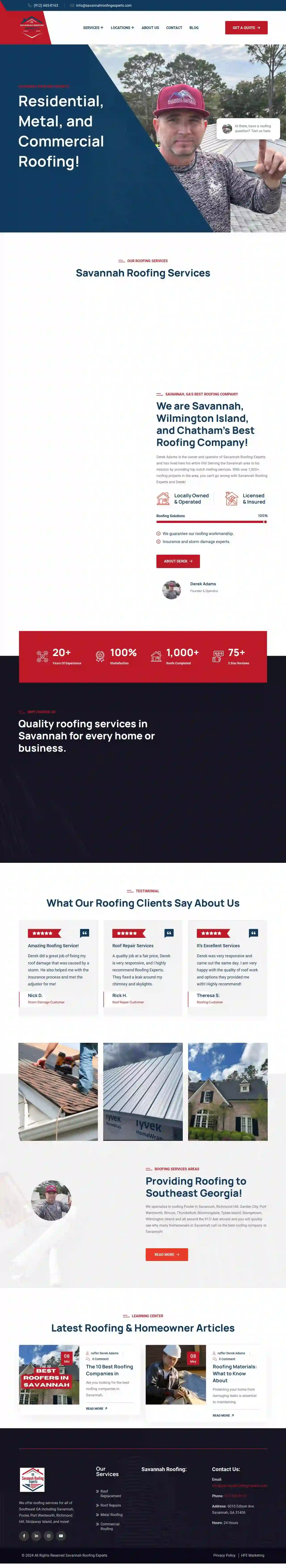 Savannah Roofing Experts LLC