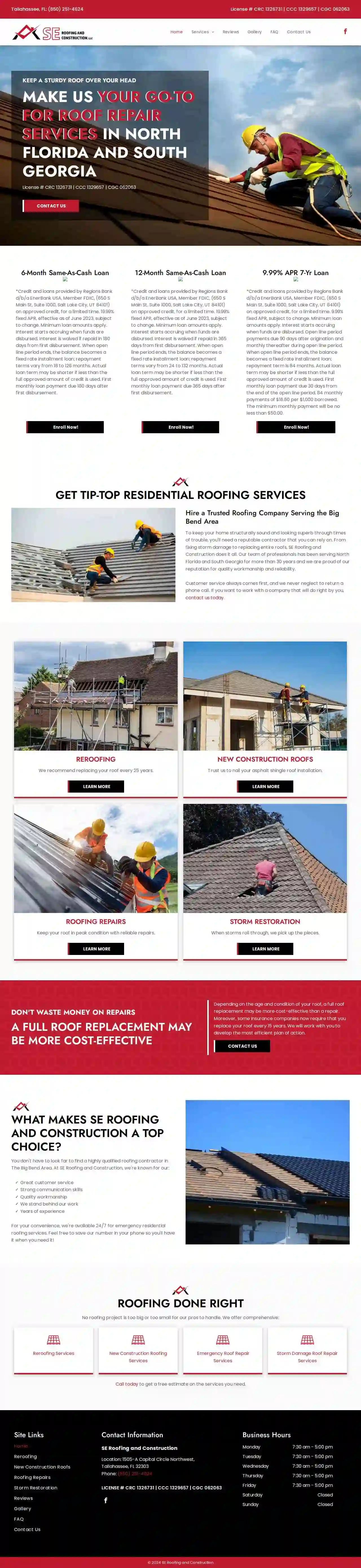 SE Roofing and Construction