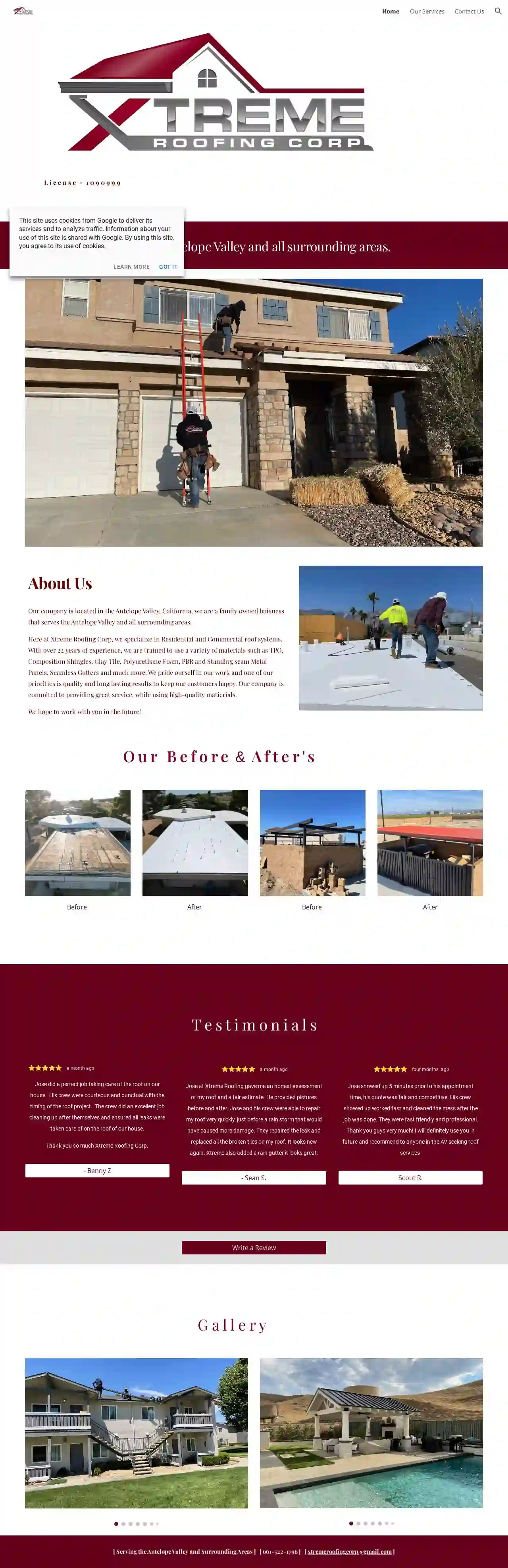 Xtreme Roofing Corporation