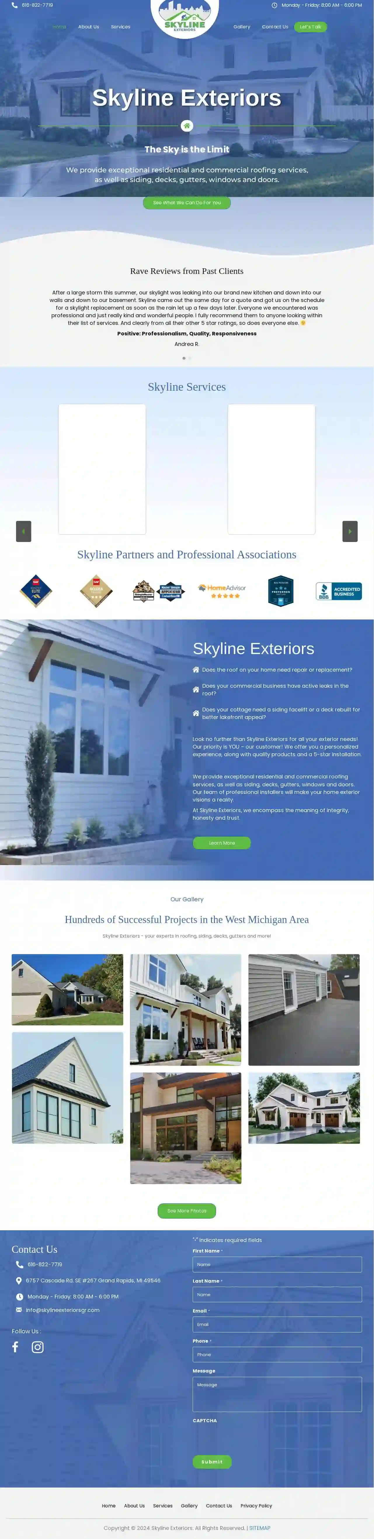 Skyline Exteriors, LLC