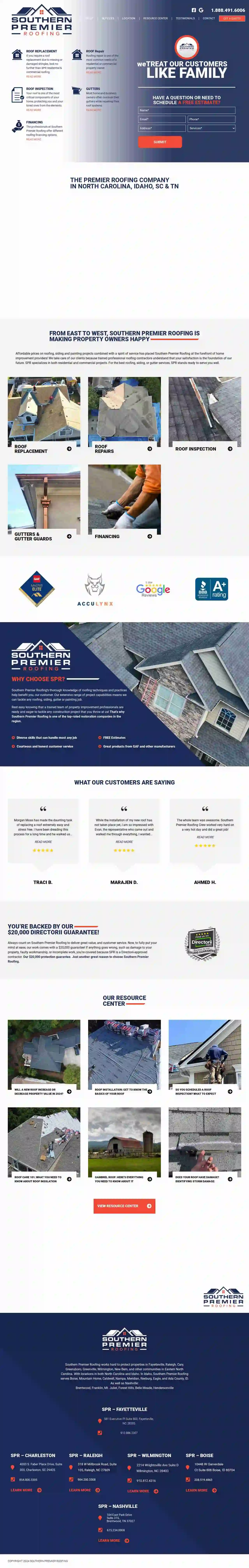 Southern Premier Roofing