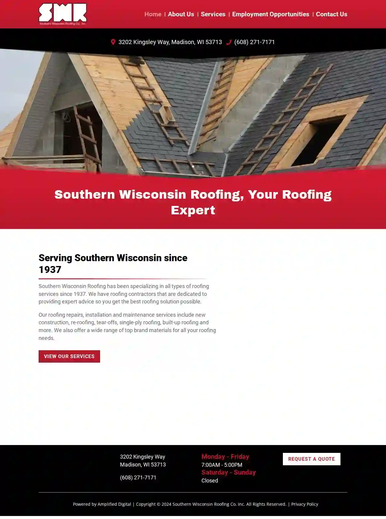 Southern Wi Roofing Co Inc