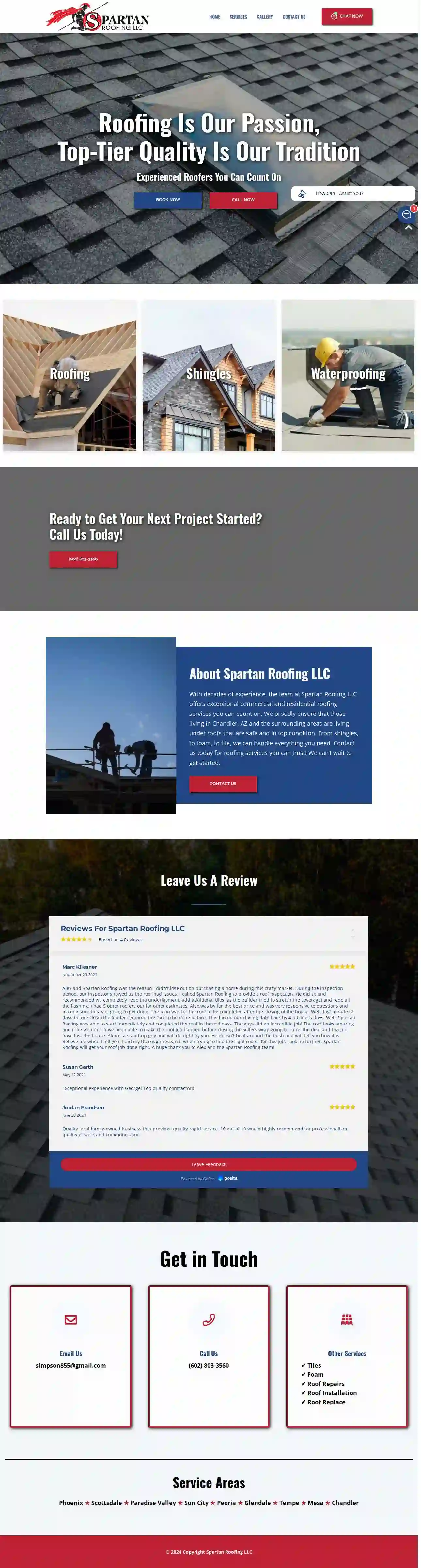 Spartan Roofing LLC