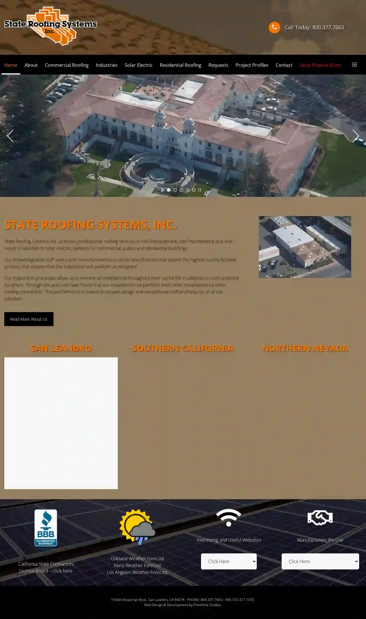 State Roofing Systems Inc