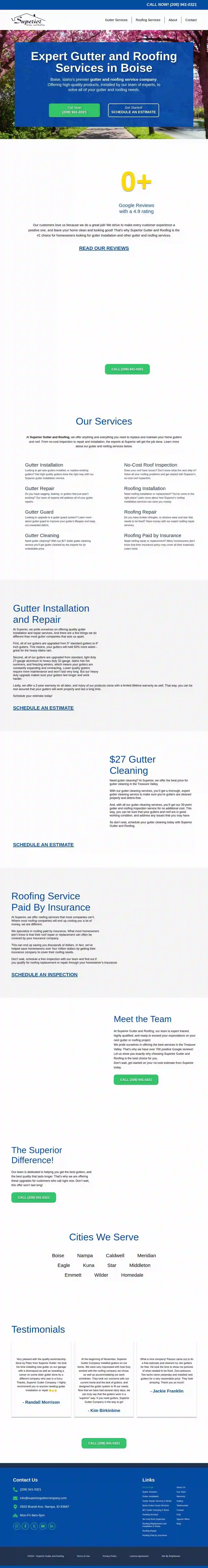 Superior Gutter and Roofing