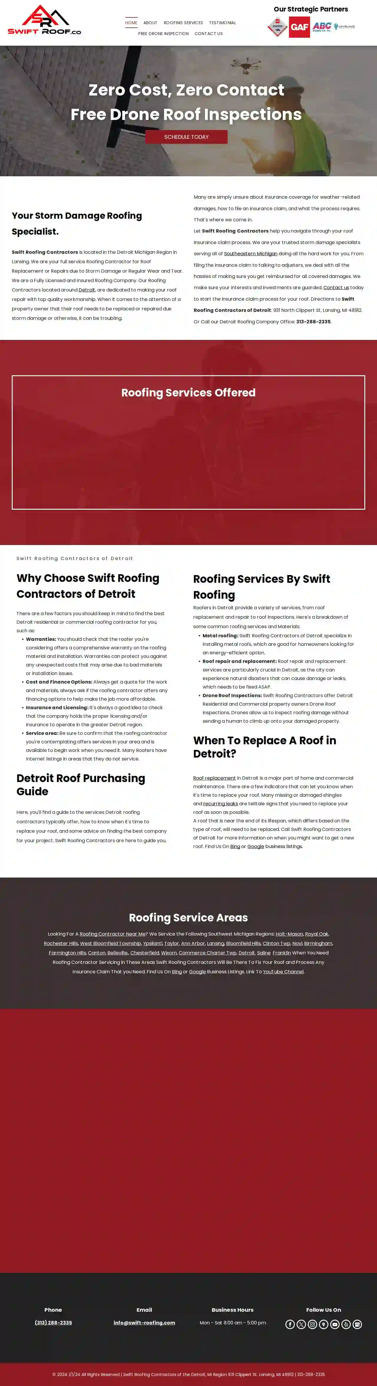 Swift Roofing, LLC