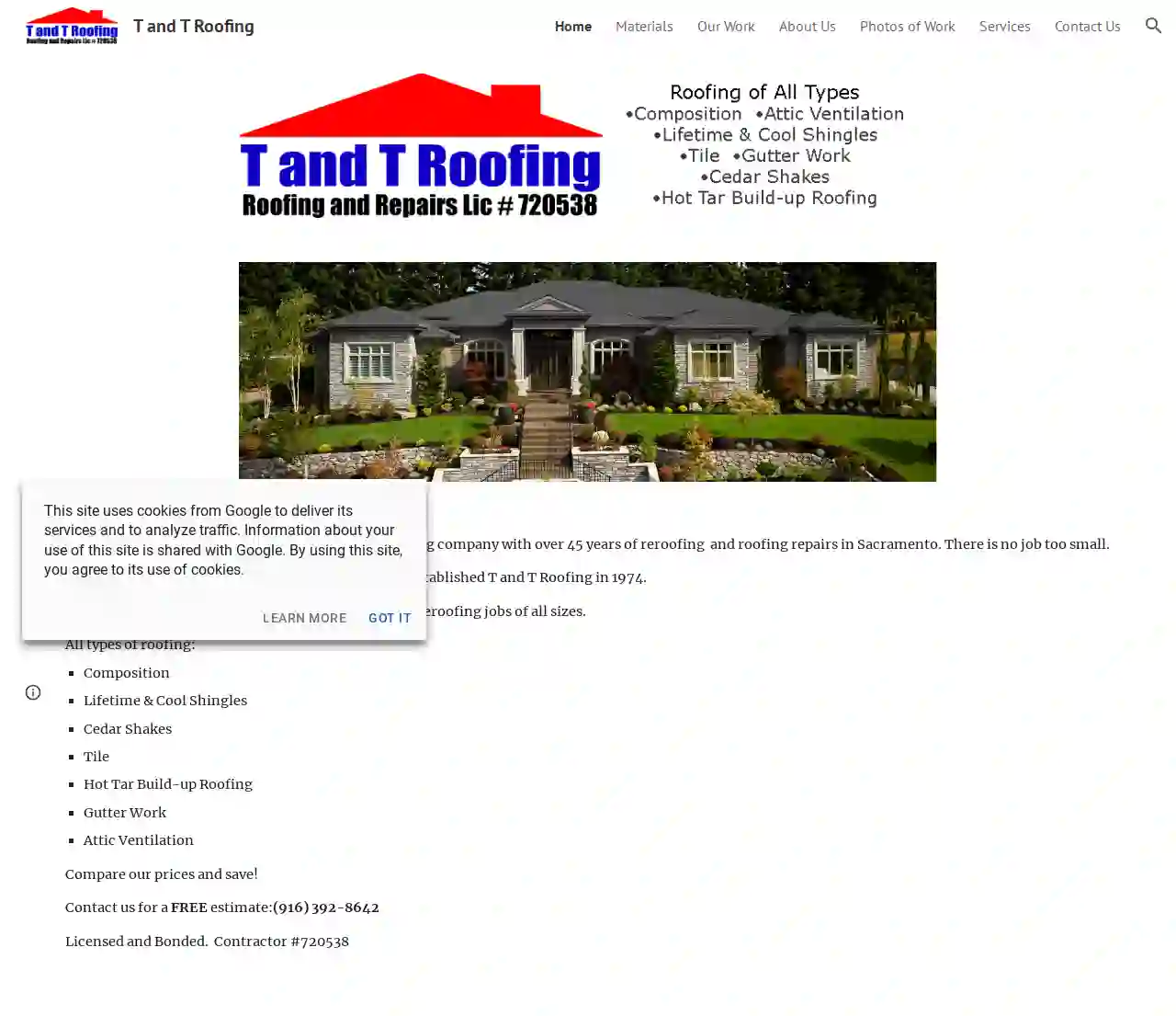 T and T Roofing