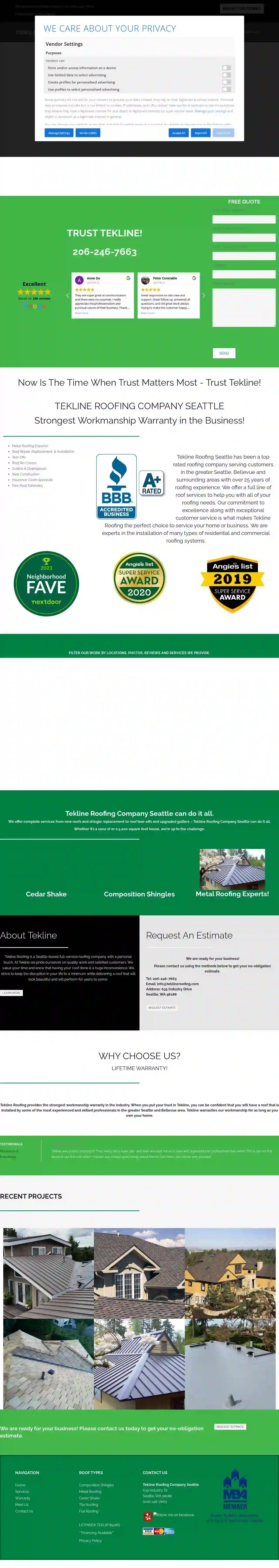 Tekline Roofing