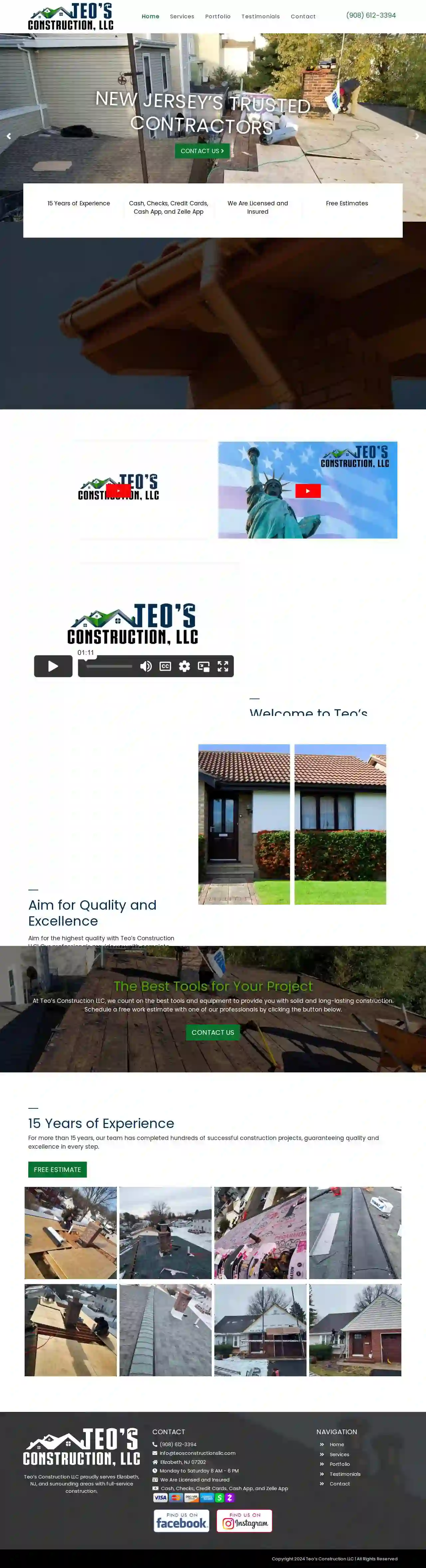 Teo's construction llc