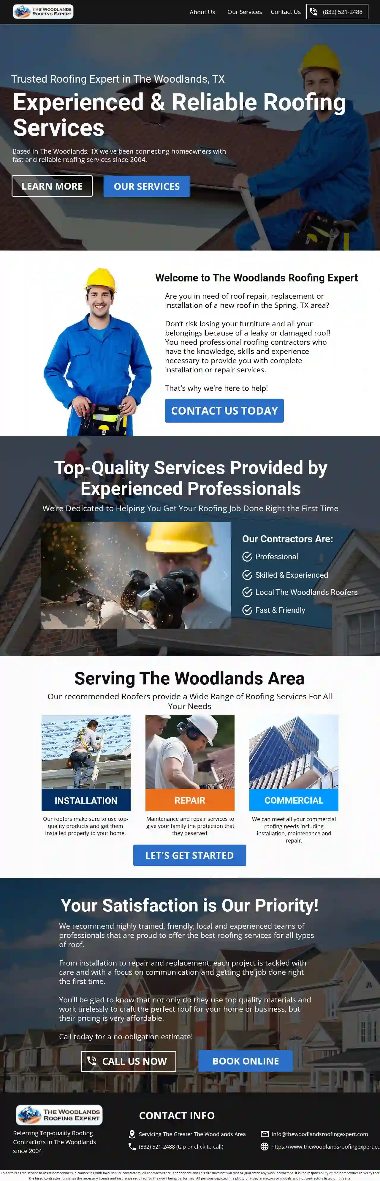 The Woodlands Roofing Expert