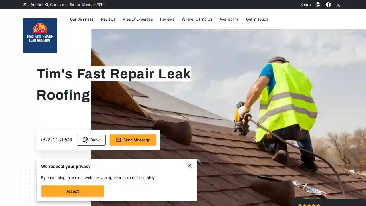 Tim's Fast Repair Leak Roofing