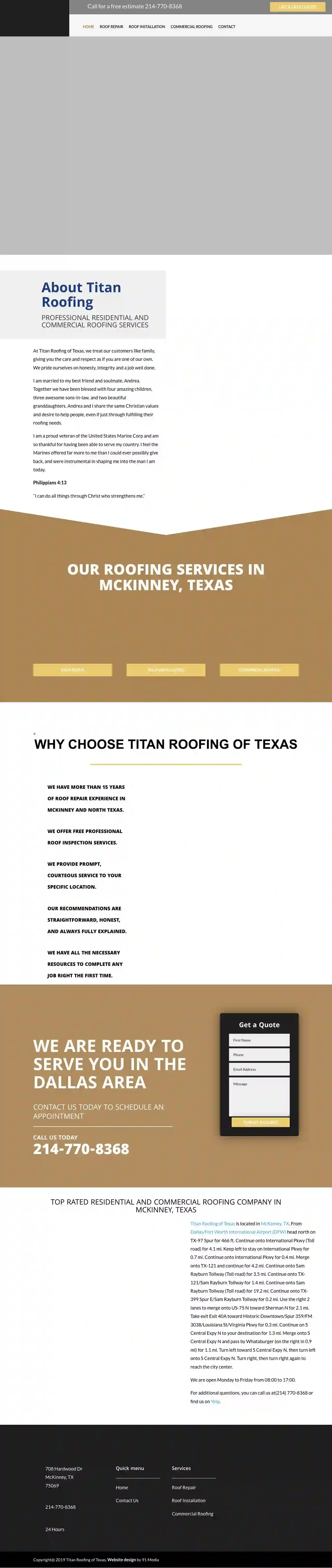 Titan Roofing of Texas