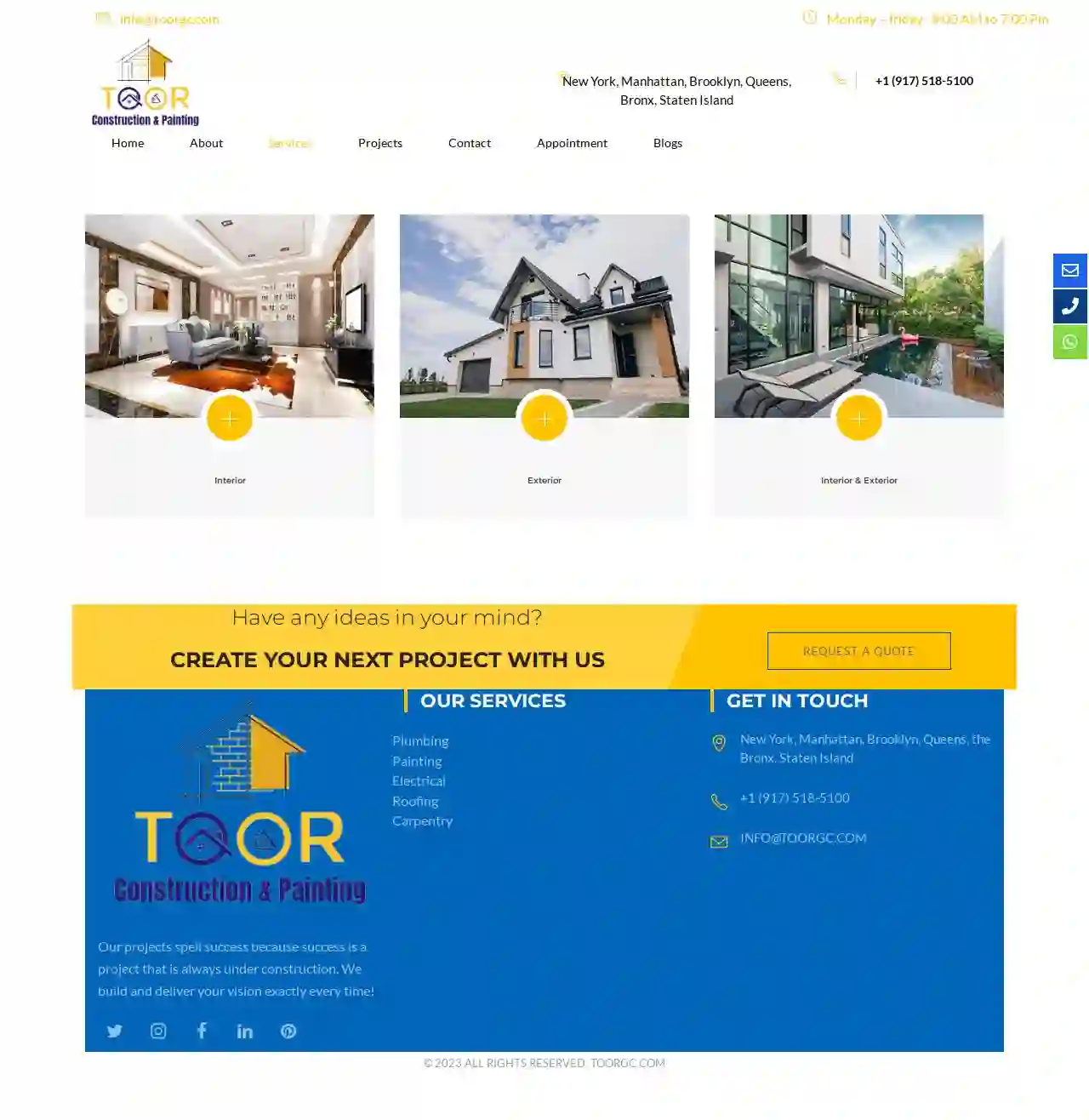 TOOR CONSTRUCTION - Roofing Services in New York