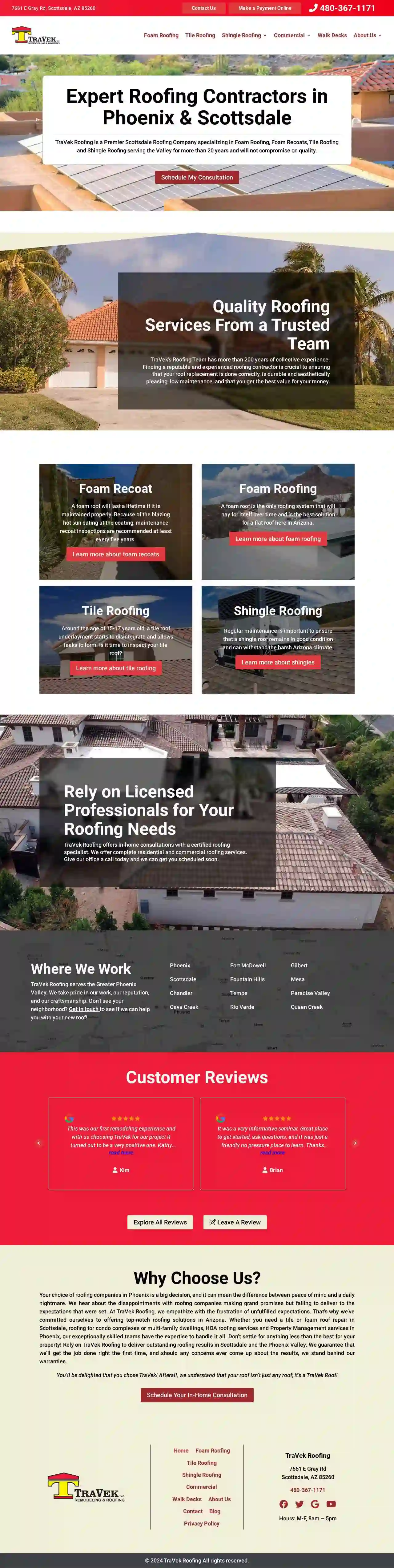 TraVek Roofing