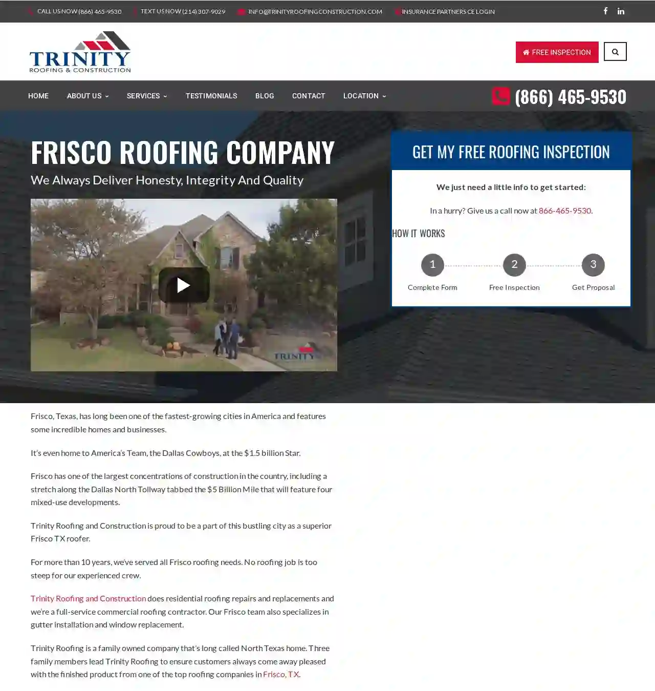 Trinity Roofing and Construction