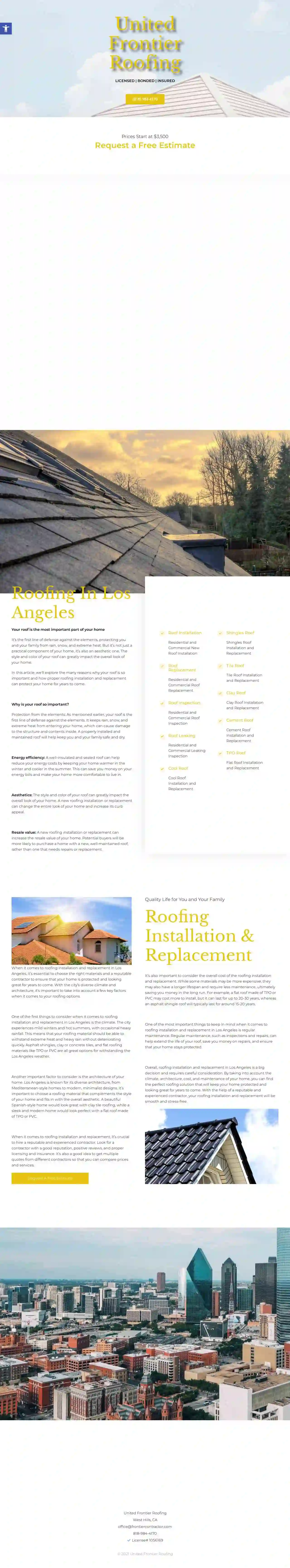 United Frontier Roofing