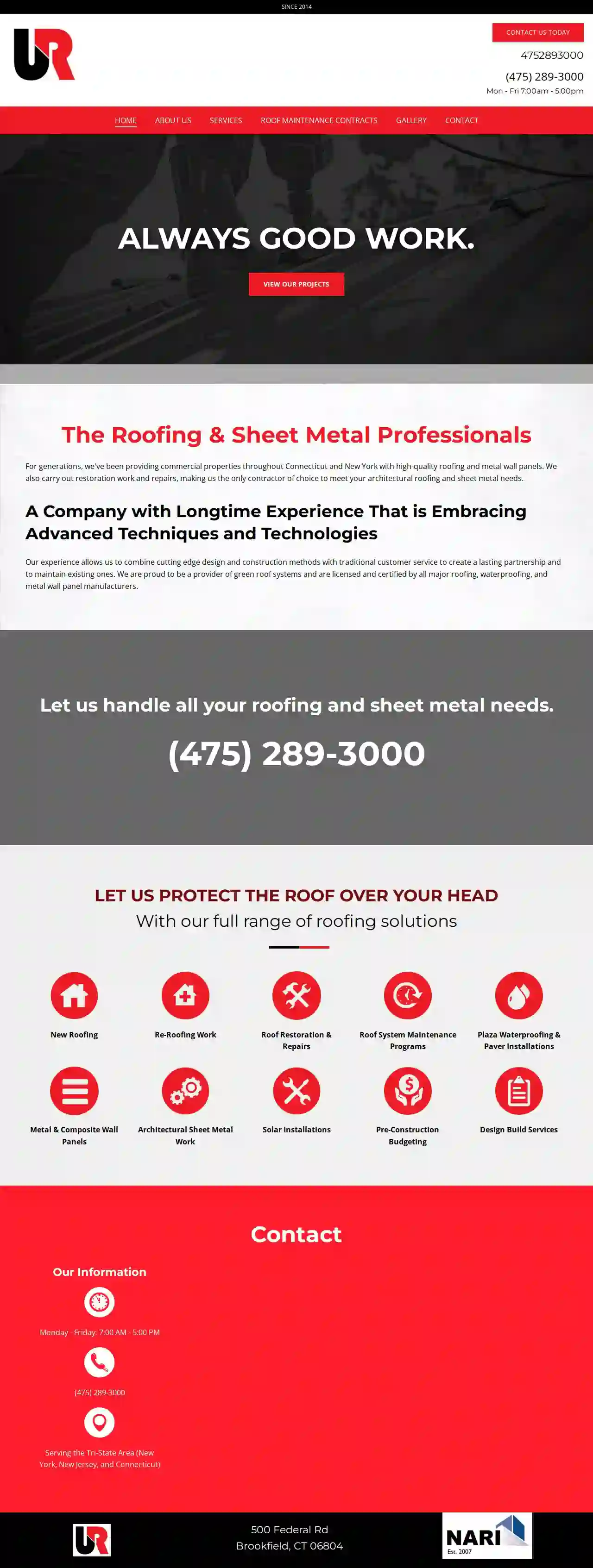 United Roofing & Sheet Metal, Inc