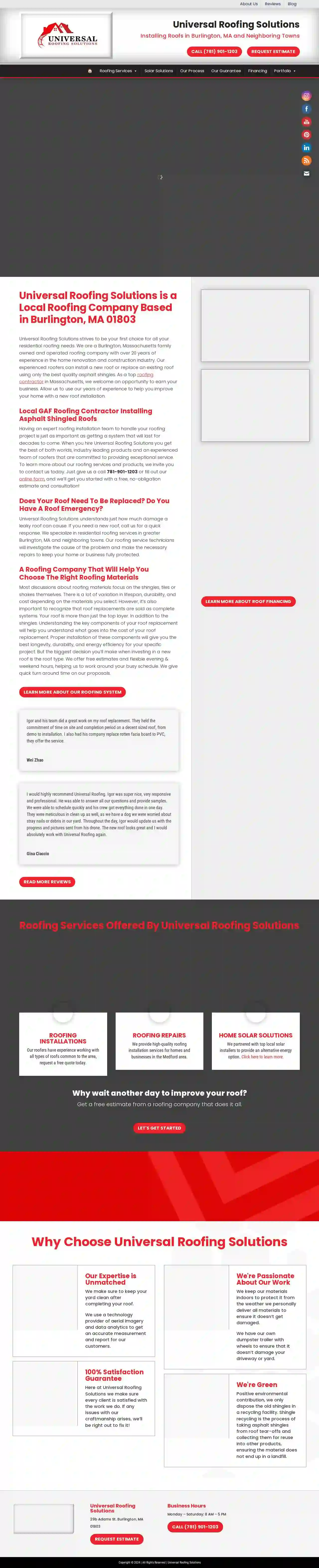 Universal Roofing Solutions