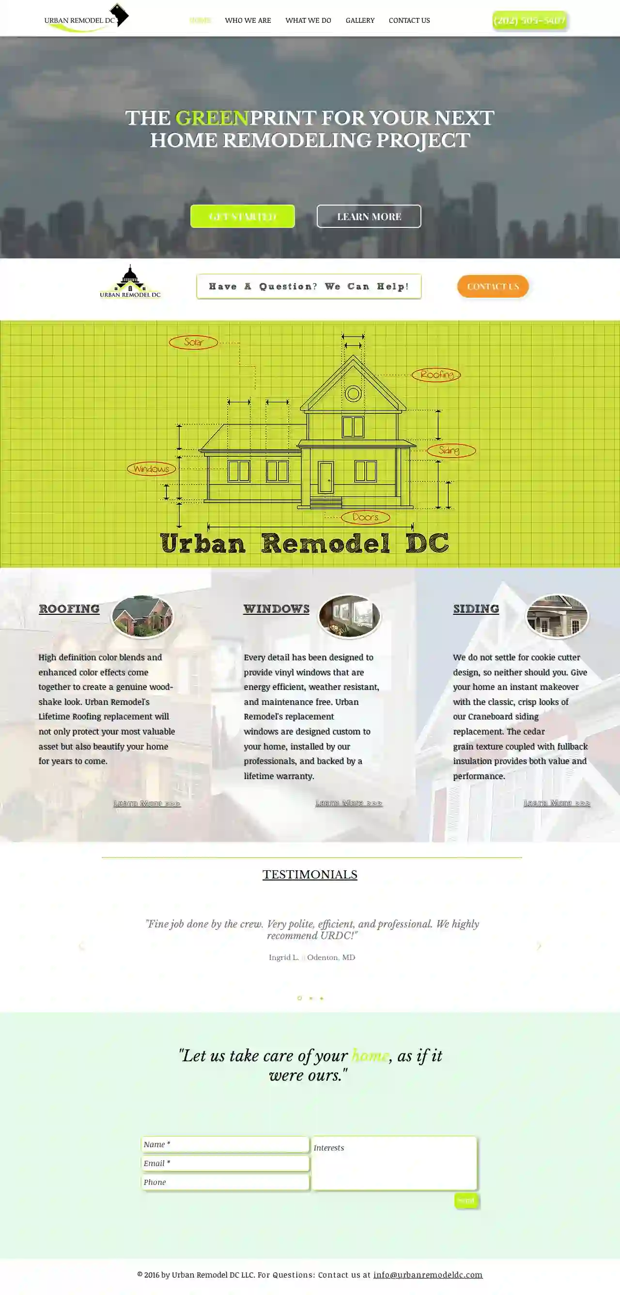 Urban Remodel DC LLC