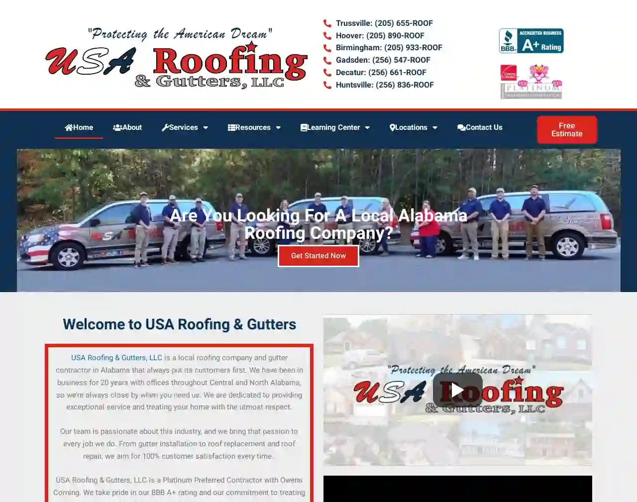 USA Roofing & Gutters, LLC