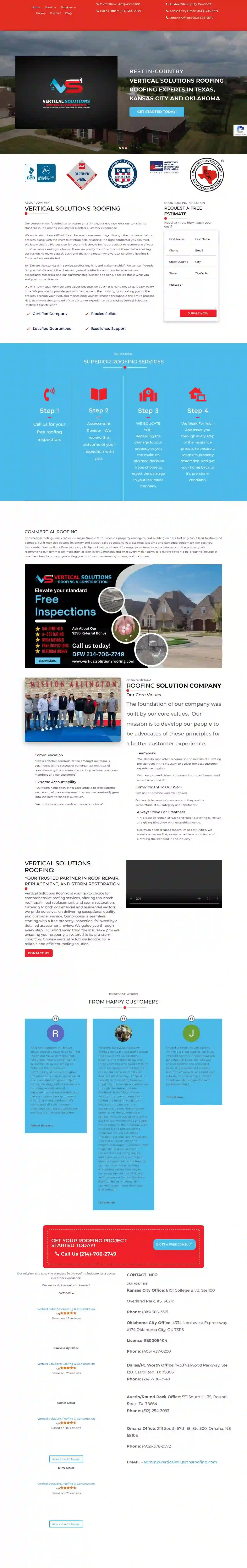 Vertical Solutions Roofing & Construction