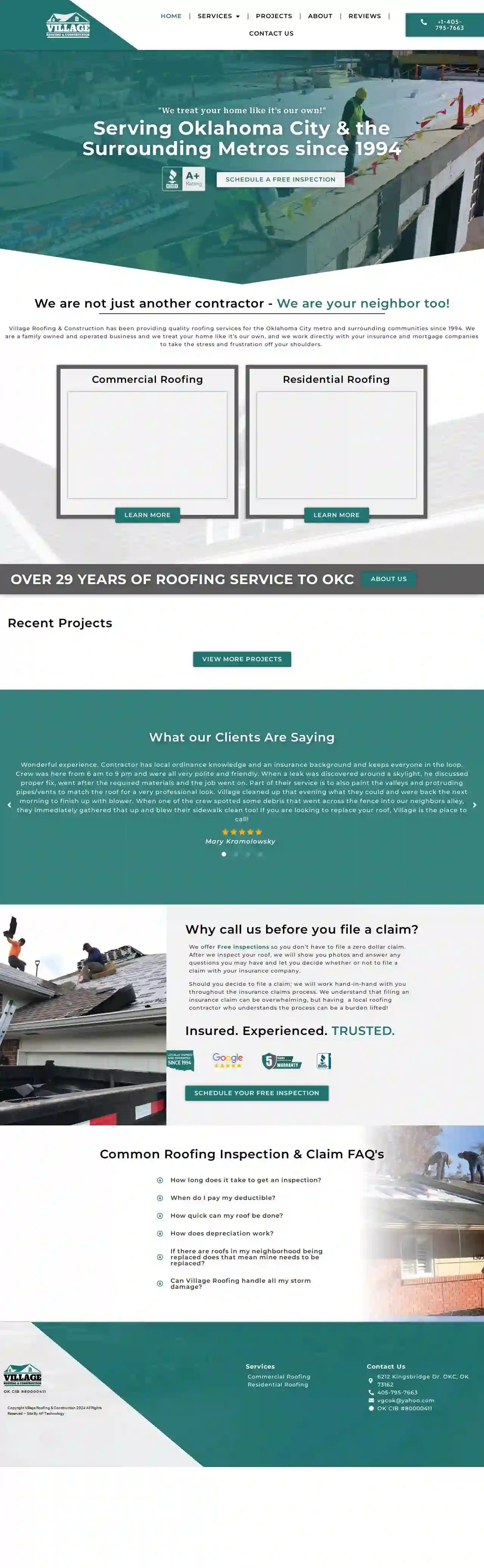 Village Roofing & Construction