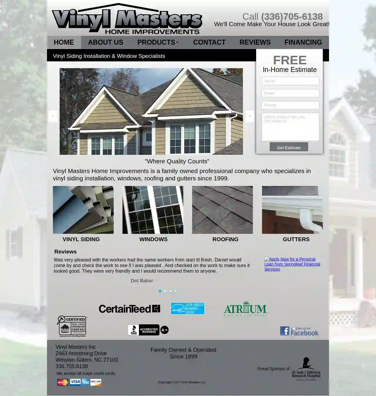 Vinyl Masters Home Improvements