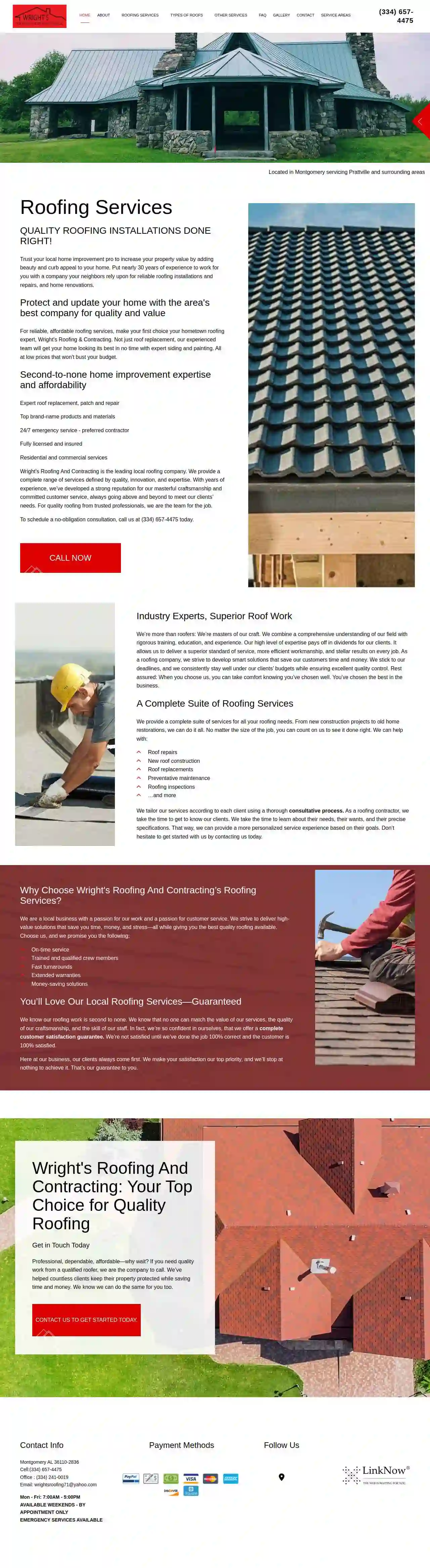 Wright's Roofing & Contracting